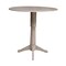 International Concepts Round 42 in Round Dual Drop Leaf Pedestal Table, 42.3 inH, Washed Gray Taupe, 42 W, 42 L, 42.3 in H K09-42DPT-27B-6B-2 - alternate 2